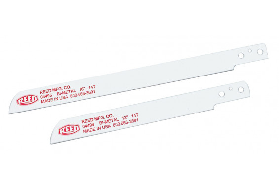 
                              
                              Z1614 (top), Z1214 (bottom)
                               - Power Hack Saw Blades by Reed Manufacturing