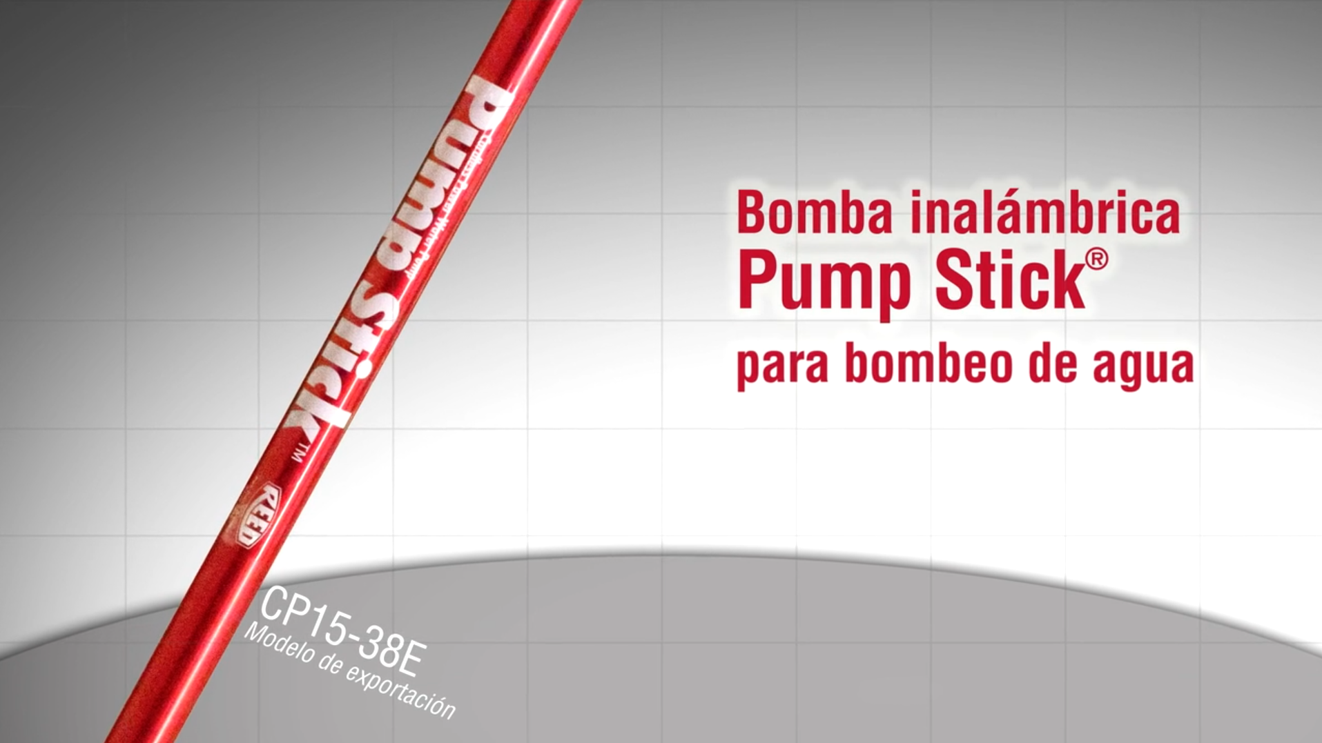Bomba de agua inalámbrica Pump Stick® de EXPORTACIÓN - anuncio